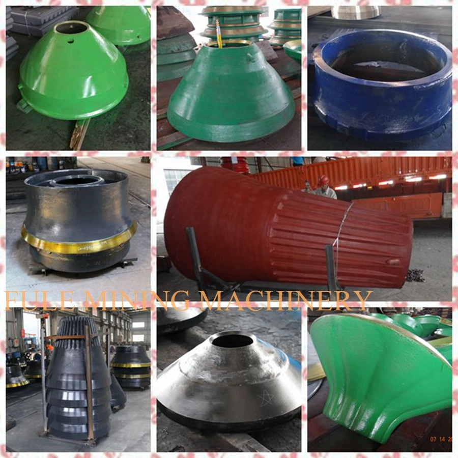 Wear Resistant Cone Crusher Spare Parts Crusher Concave