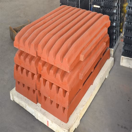 High Wear Resistant Spare Parts for Mining Machine Spare Parts Jaw Crusher Plate
