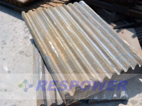High Wear Resistant Spare Parts for Mining Machine Spare Parts Jaw Crusher Plate