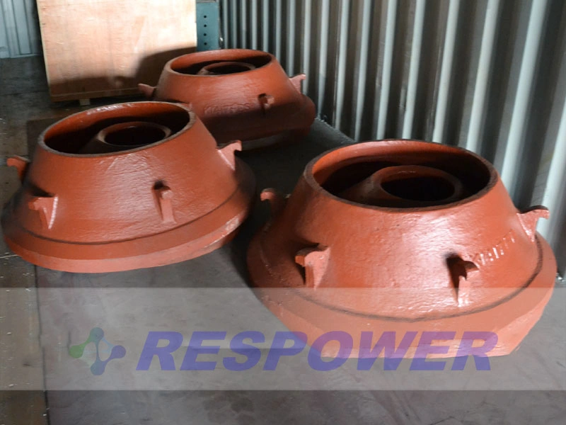 Mining Cone Crusher High Manganese Wear Spare Parts